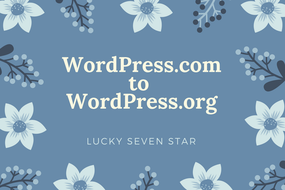WordPress.com to WordPress.org